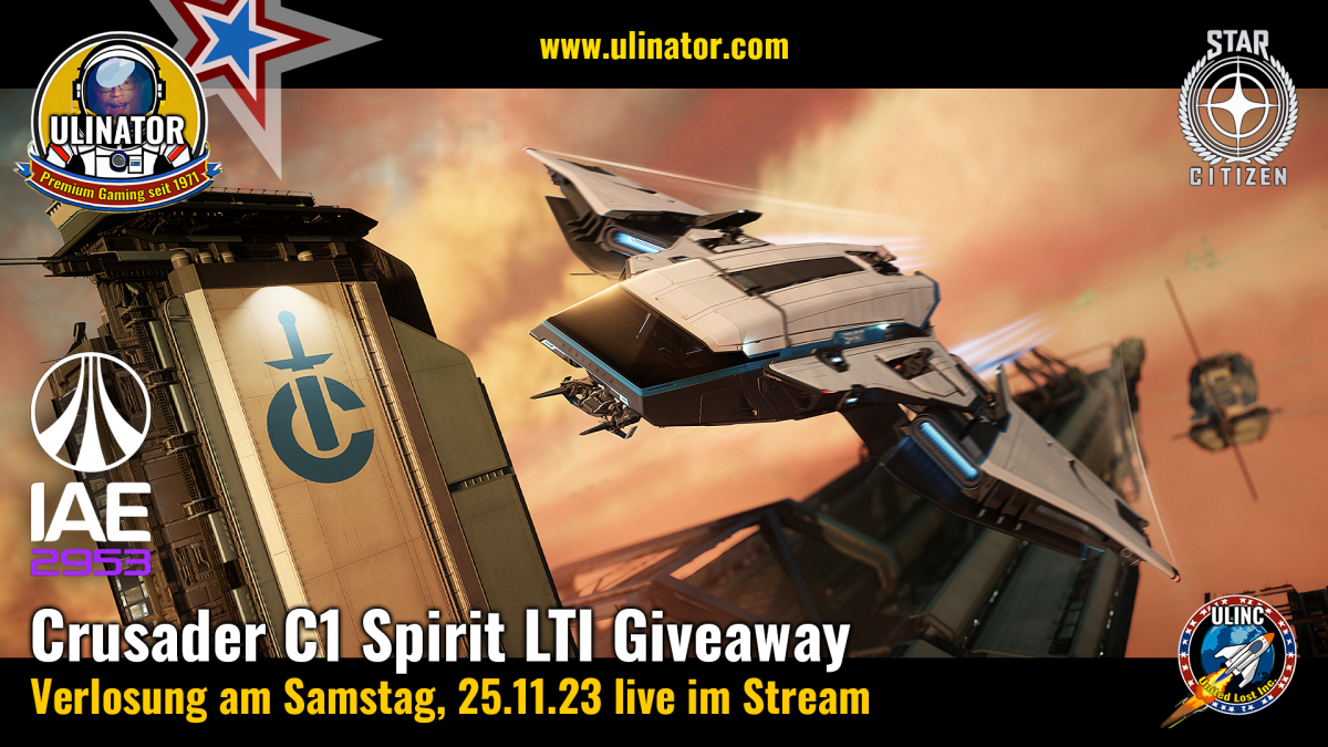 Crusader C1 Spirit Giveaway inkl. LTI