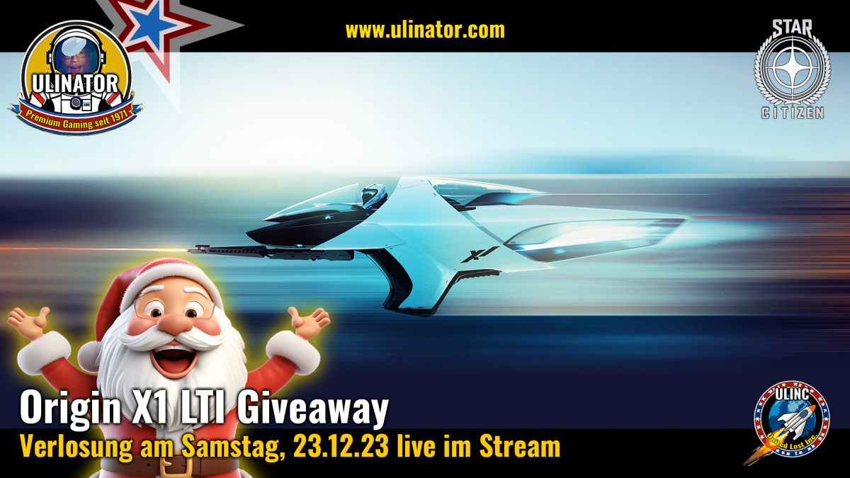 Origin X1 Giveaway inkl. LTI