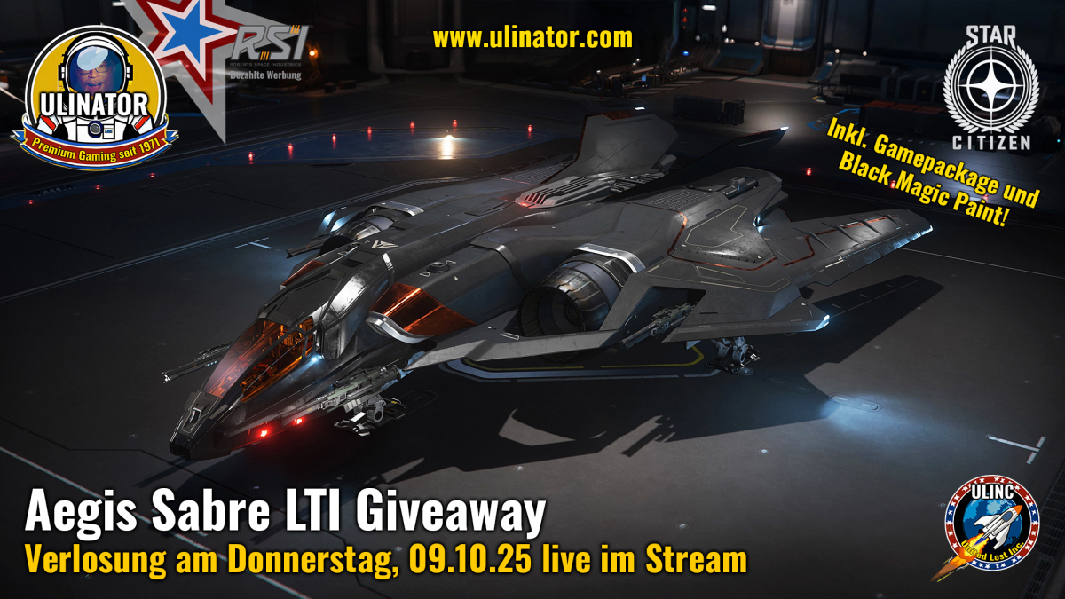 Aegis Sabre inkl. LTI und Gamepackage