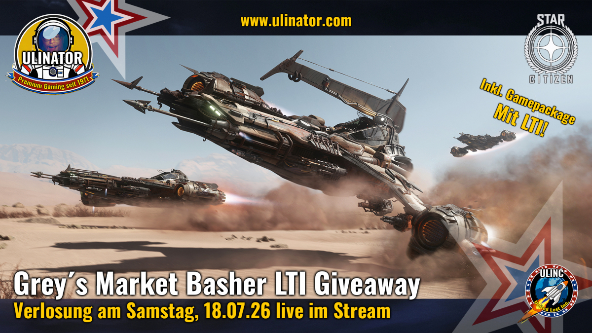 Grey´s Market Basher inkl. LTI Giveaway Grey´s Market Basher inkl. LTI Giveaway