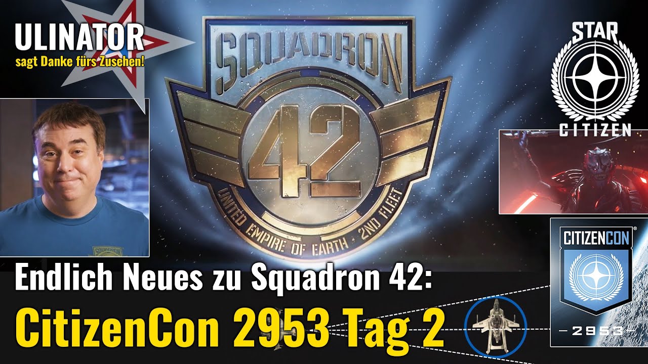 Embedded thumbnail for CitizenCon 2953 Tag 2: Endlich Neues zu Squadron 42