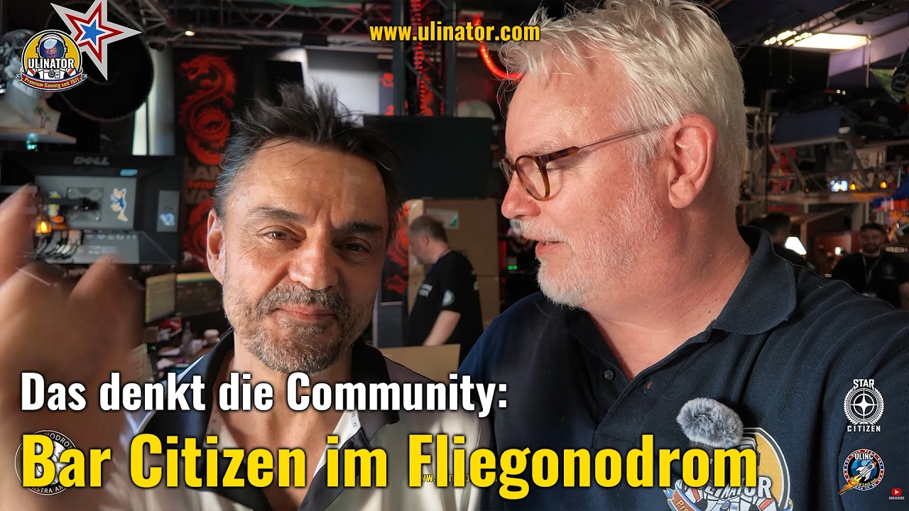 Embedded thumbnail for Bar Citizen im Fliegonodrom 2026: Das denkt die Community
