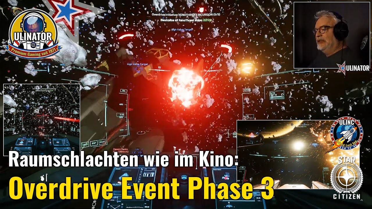 Embedded thumbnail for Overdrive Event Phase 3 - Raumschlachten wie im Kino!