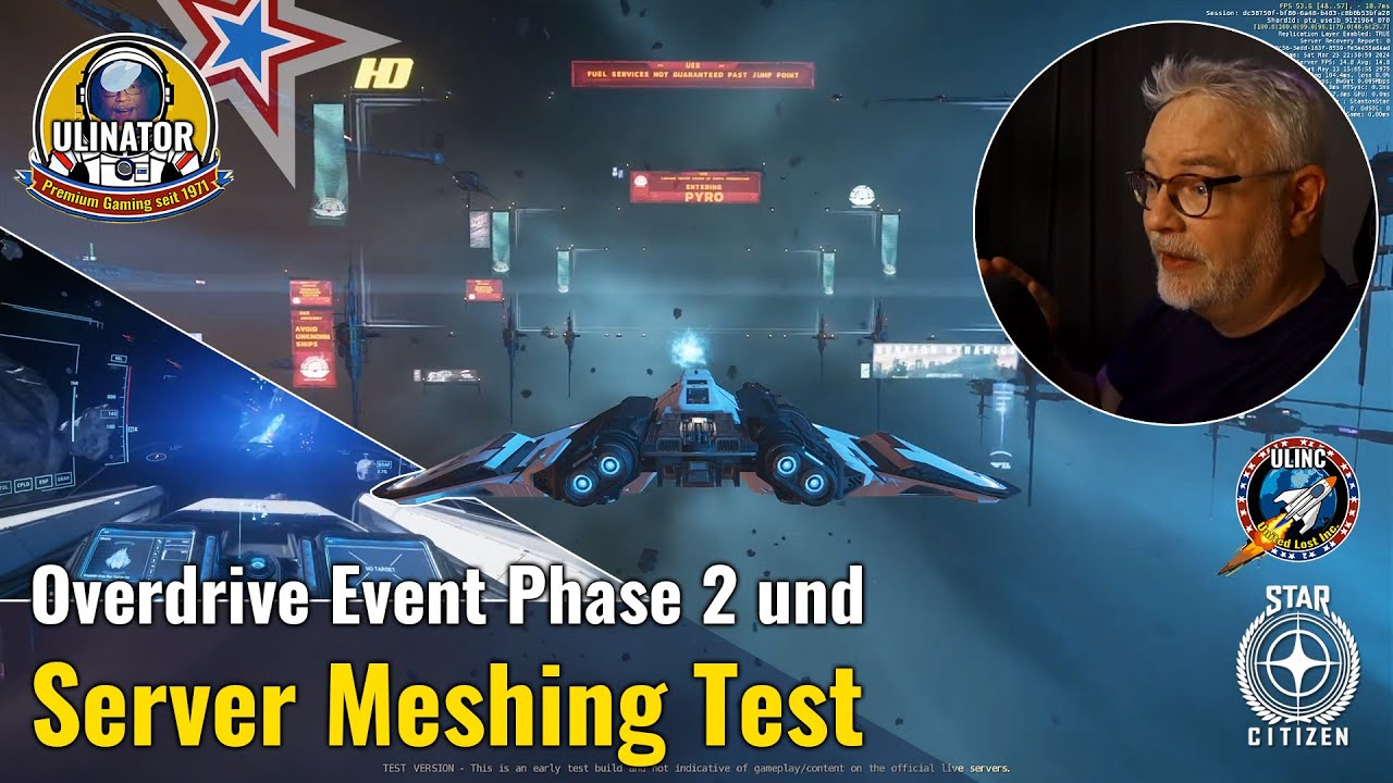 Embedded thumbnail for Server Meshing Test und Overdrive Event Phase 2