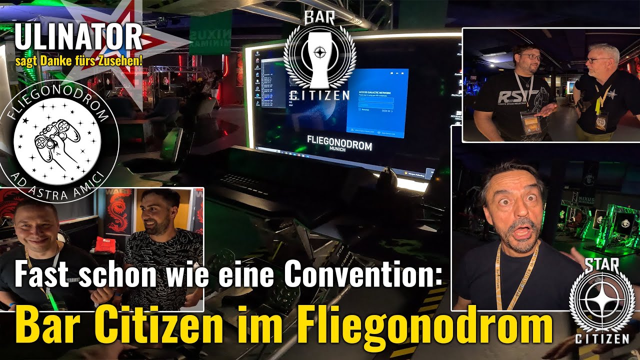 Embedded thumbnail for Bar Citizen im Fliegonodrom: fast schon wie eine Convention