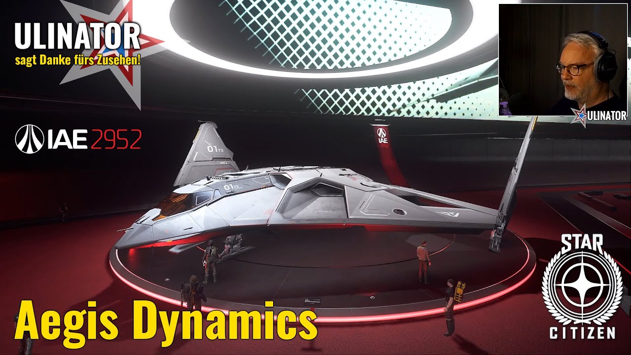 Embedded thumbnail for Aegis Dynamics auf der IAE 2952