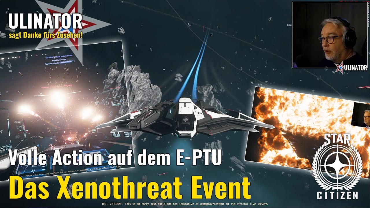 Embedded thumbnail for Das Xenothreat Event - volle Action auf dem E-PTU!