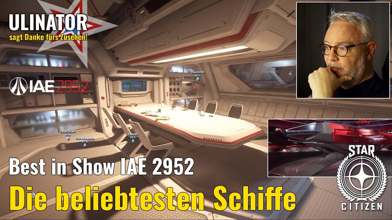 Embedded thumbnail for Die beliebtesten Schiffe in Star Citizen - Best in Show IAE 2952