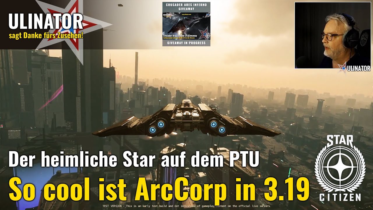 Embedded thumbnail for Der heimliche Star auf dem PTU: so cool ist ArcCorp in 3.19